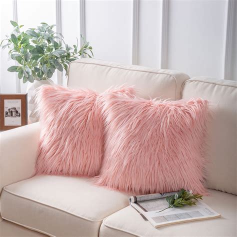 fluffy decorative pillows|fluffy throw pillows for couch.